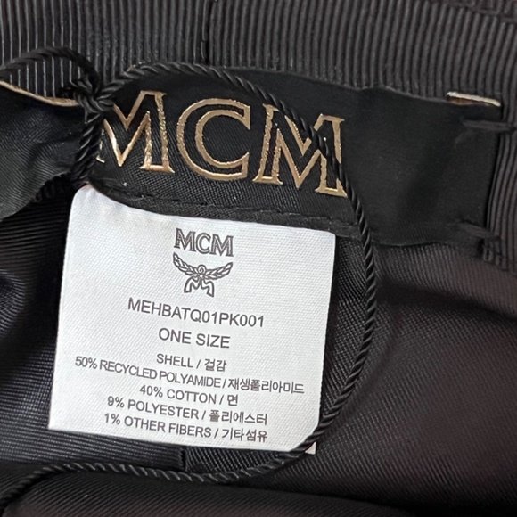 MCM PINK MONOGRAMMED BUCKET HAT in Pink NWT MSRP $370 - Picture 7 of 7